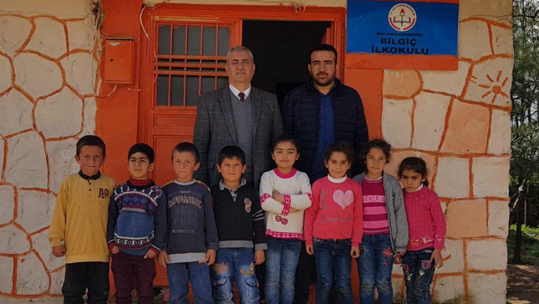 İlçe Milli Eğitim Müdürümüz Hacı Murat YANMAZ  Bilgiç İlkokulu´nu ziyaret ettiler. 