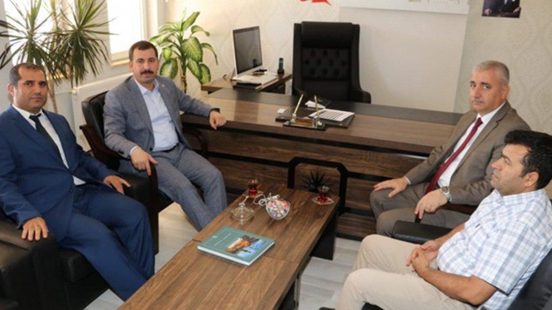 Karaköprü Belediye Başkanı Metin BAYDİLLİ, Müdürlüğümüzü Ziyaret Ettiler