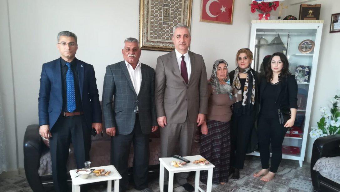 Şehit Jandarma Uzman Onbaşı Sedat SAĞIR'ın Ailesi Ziyaret Edildi.