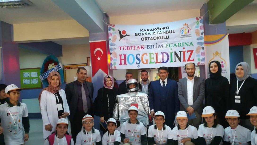 Borsa İstanbul Ortaokulu-TÜBİTAK Bilim Fuarı