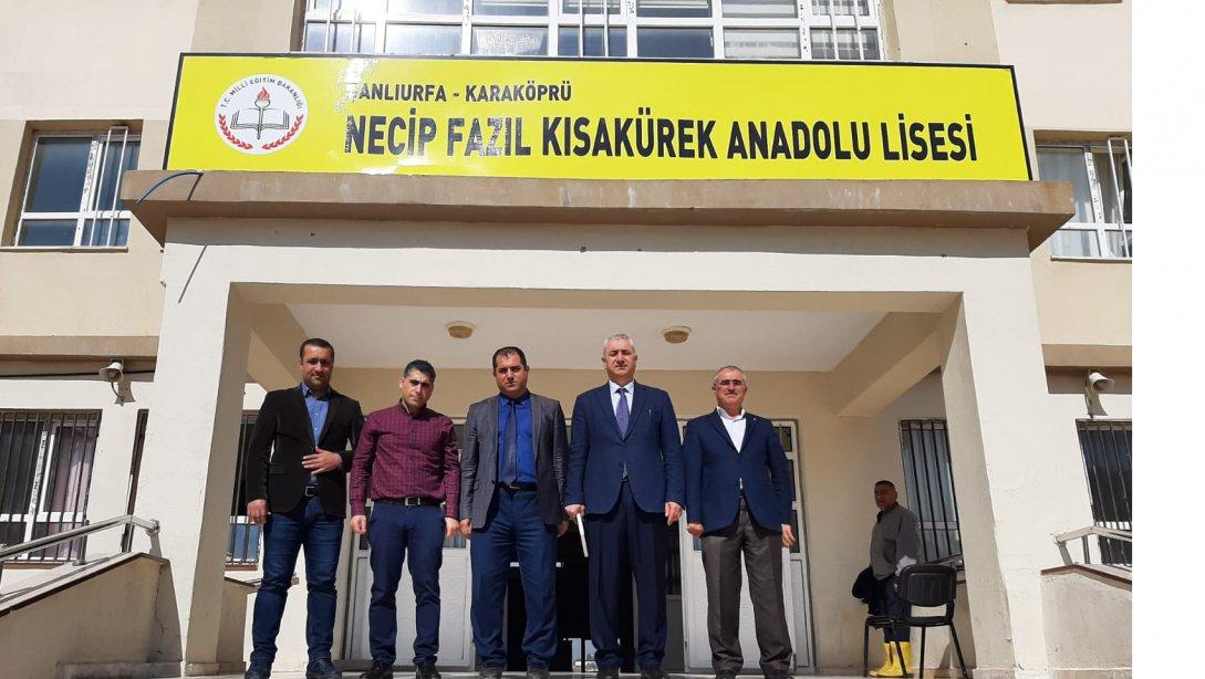 Okul Ziyareti '' Necip Fazıl Kısakürek Anadolu Lisesi''
