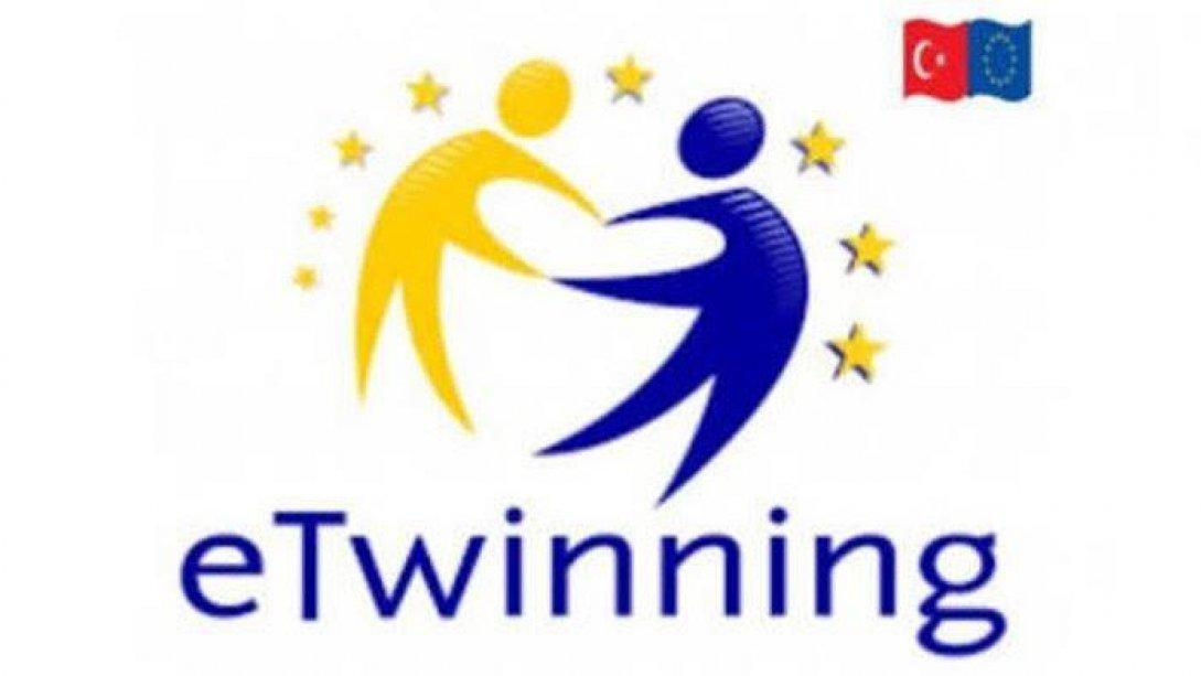 e-Twinning Okul Etiketi Ödülü İncirliova İlkokulu'na Verildi.