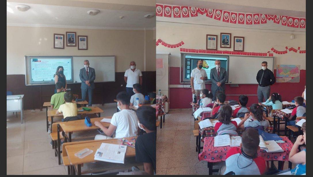 Okul Ziyaretleri ''Hacı Abdurrahman Özdemir Ortaokulu ve Şehit Muhammed Fatih Safitürk İlkokulu''