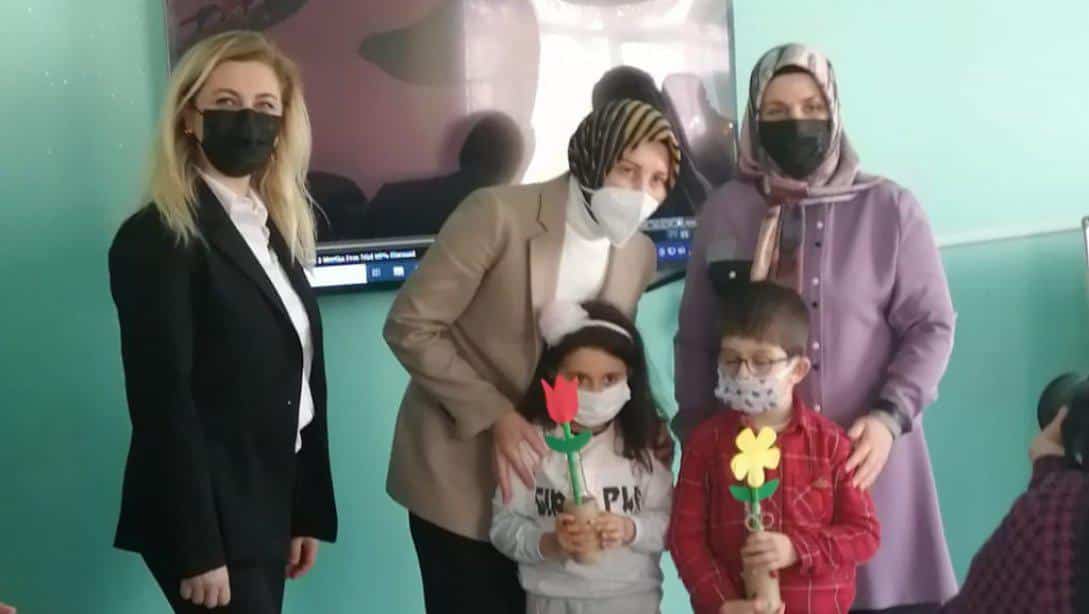 Milli Eğitim Bakanımız Mahmut ÖZER'in eşi Nebahat ÖZER , Güzelşehir Anaokulu'nu Ziyaret Etti.