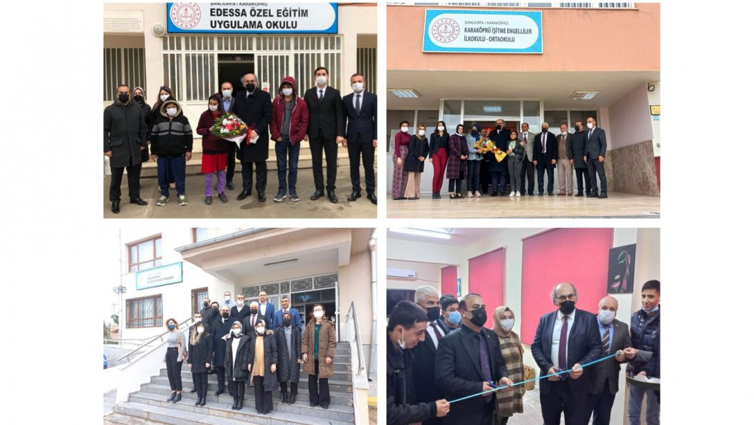 Özel Eğitim ve Rehberlik Hizmetleri Genel Müdürü Mehmet Nezir GÜL , Müdürlüğümüze Bağlı  Okullarımızı Ziyaret Etti.