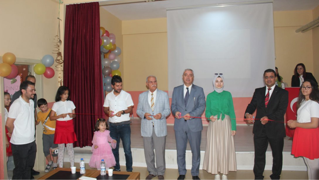 Güzelşehir Şehit Mahmut Tekke Ortaokulu Konferans Salonunun Açılışı Yapıldı.