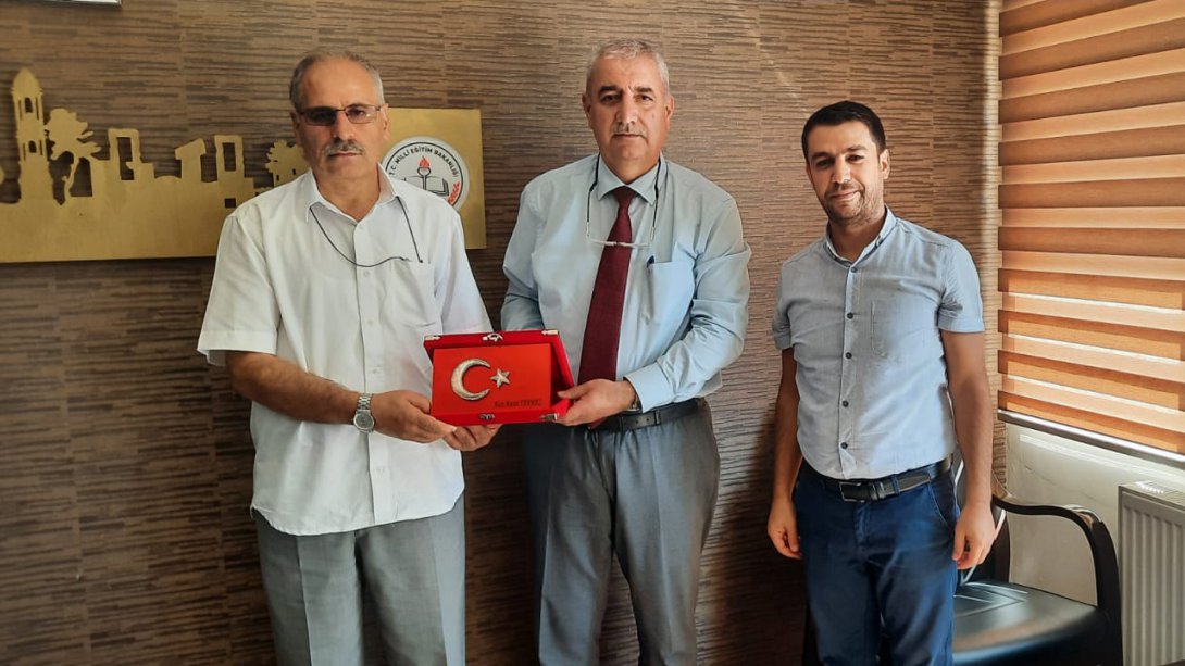 Karaköprü Yenişehir Halk Eğitim Merkezi Müdürlüğünden Teşekkür Ziyareti