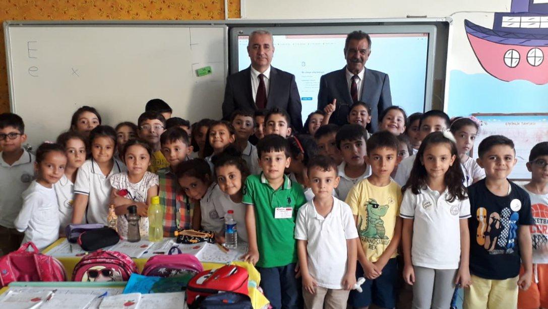 İlçe Milli Eğitim Müdürümüz Hacı Murat YANMAZ , İncirliova İlkokulu'nu ziyaret ettiler. 