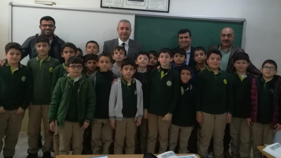 İlçe Milli Eğitim Müdürümüz Hacı Murat YANMAZ, Said Nursi İmam Hatip Anadolu Lisesini Ziyaret Ettiler