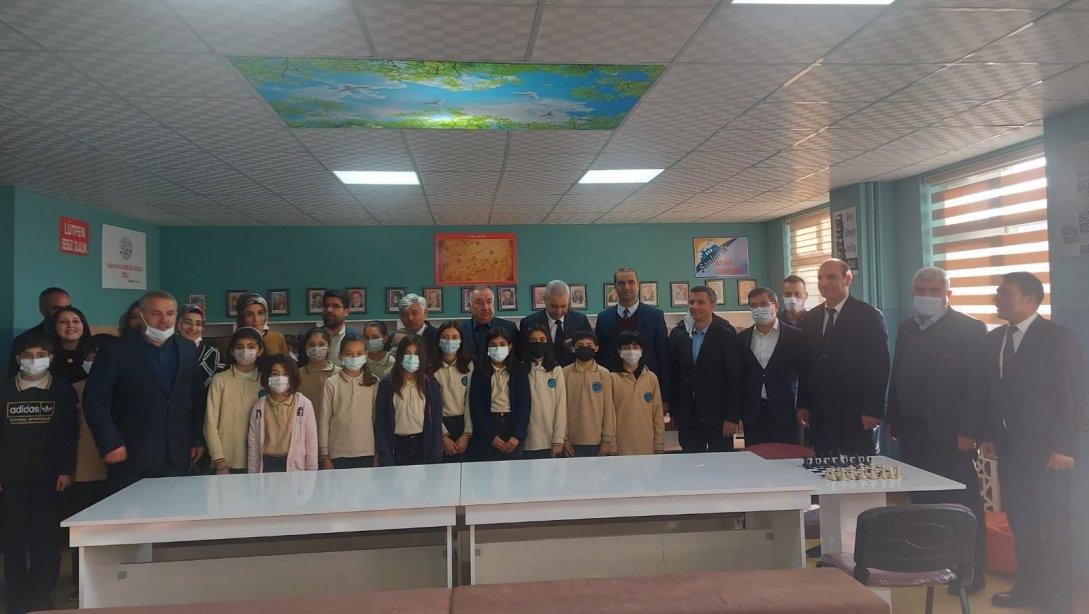 Molla Gürani Ortaokulu'nun Kütüphane Açılışı Yapıldı.